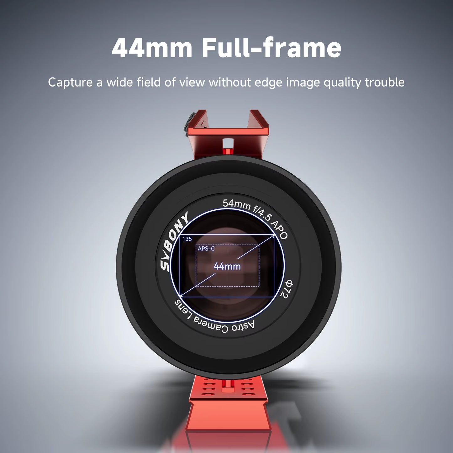 SV555 New Upgrade Astrophotography Telescope APO 243Mm F/4.5 Telephoto Camera Lens for Full Frame Sky Imaging