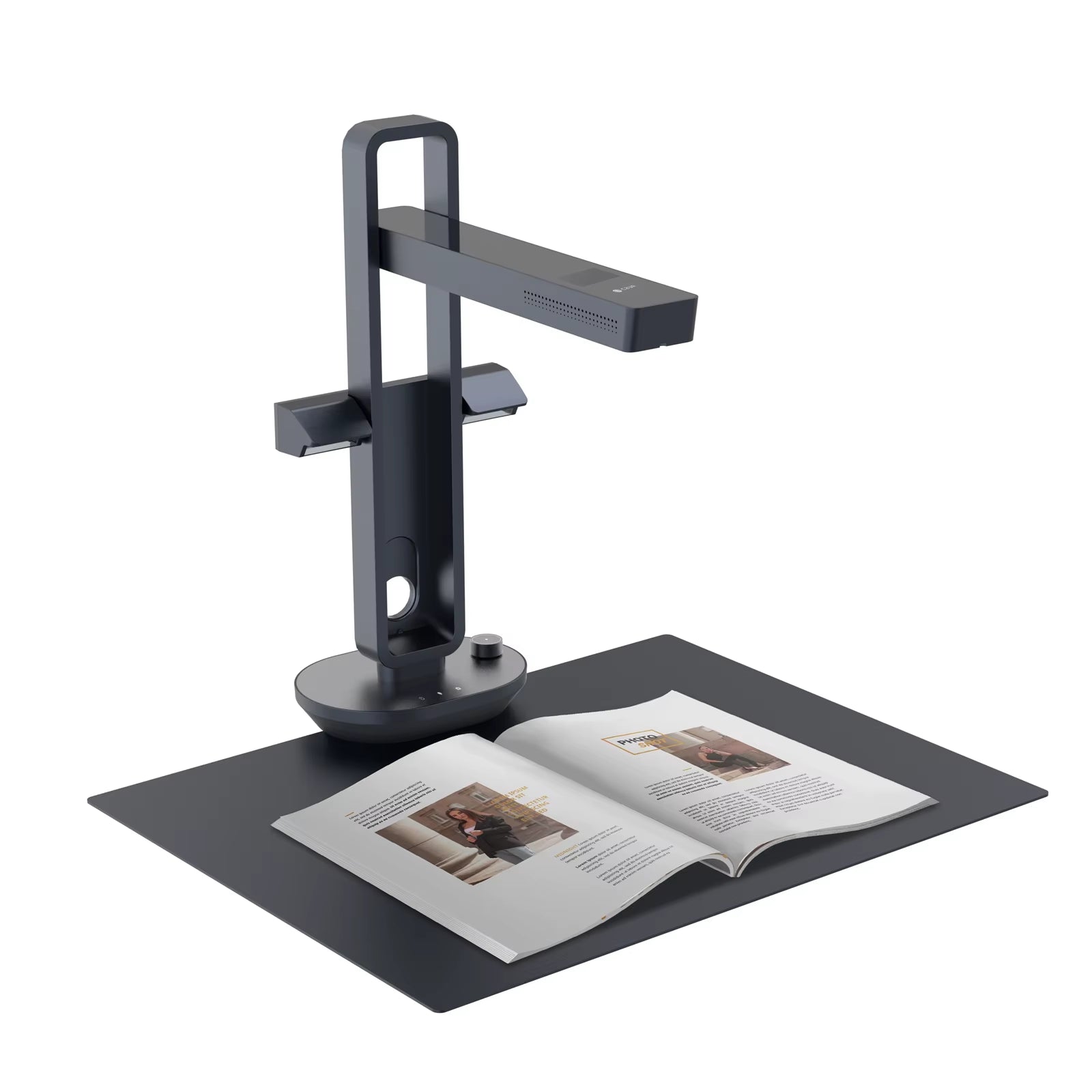 Book Scanner Aura Pro Portable Document Scanner 14MP Max A3 Size with Smart OCR Led Table Desk Lamp for Family Home Office