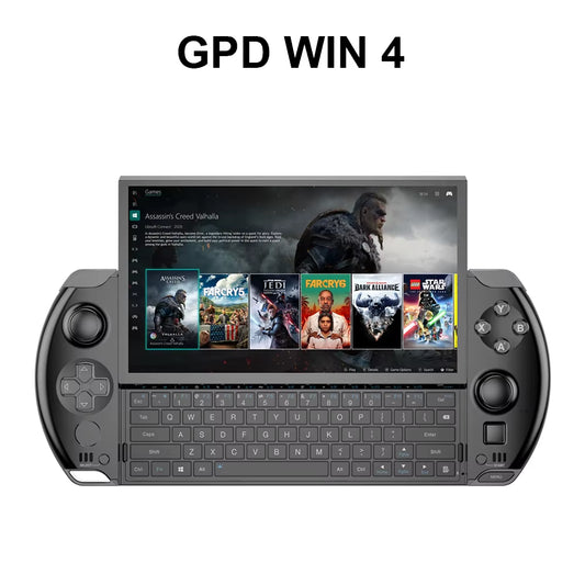GPD WIN 4 Handheld Gamepad Tablet 6Inch  AI 9 HX 370 Mini PC 32GB RAM 1/2TB M.2 2280 SSD Colorful Lights Game Player