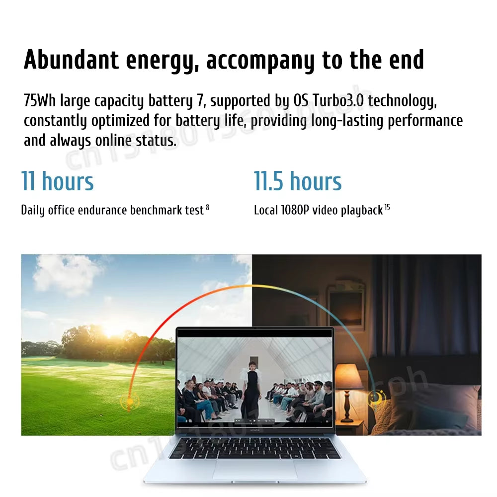 2025 Honor Magicbook X16 plus Laptop  Graphics Core5-220H 16G/32G 1T 2.5K 120Hz IPS Screen New Notebook 75Wh