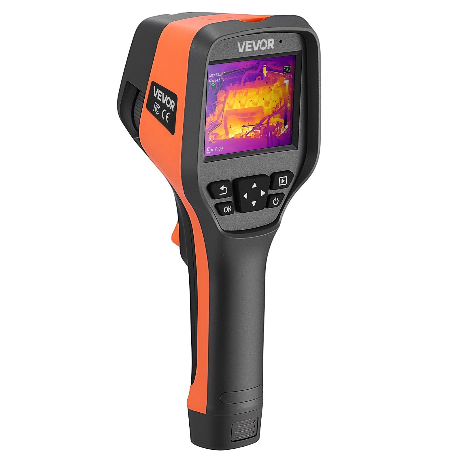 VEVOR Telecamera Termica Portatile Risoluzione IR 384 X 288 Pixel -20°C - 550°C