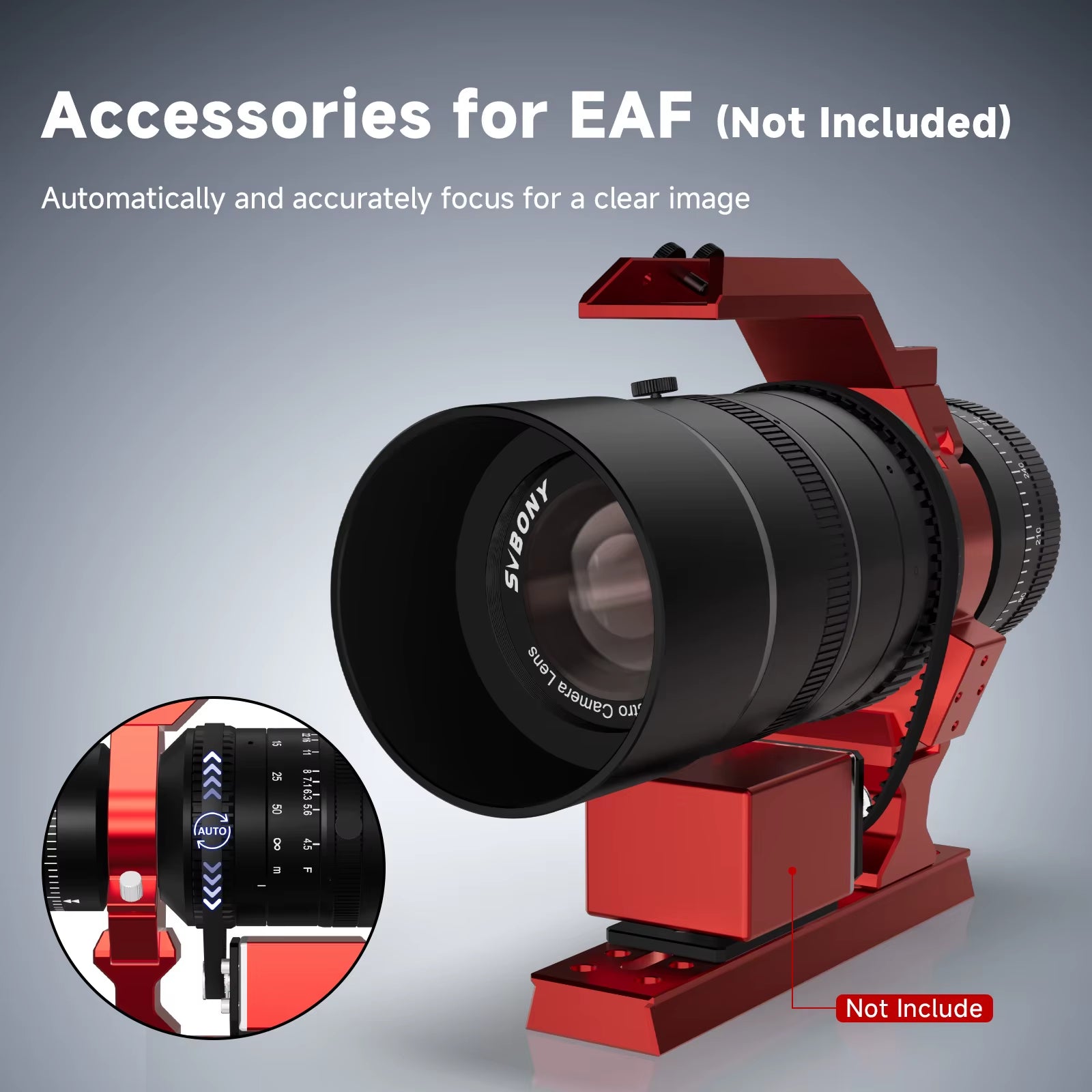 SV555 New Upgrade Astrophotography Telescope APO 243Mm F/4.5 Telephoto Camera Lens for Full Frame Sky Imaging