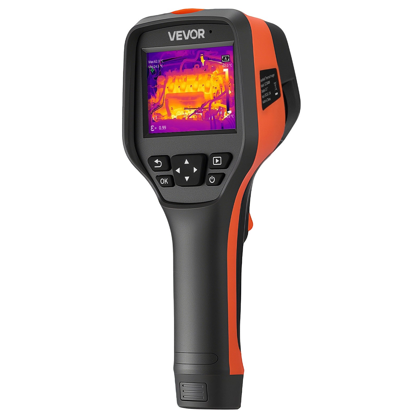 VEVOR Telecamera Termica Portatile Risoluzione IR 384 X 288 Pixel -20°C - 550°C