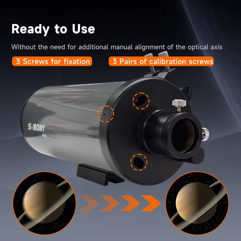 MK90 Maksutov-Cassegrain Telescope 90Mm Aperture, Portable Grab-And-Go , Ideal for Lunar,Planetary Observations