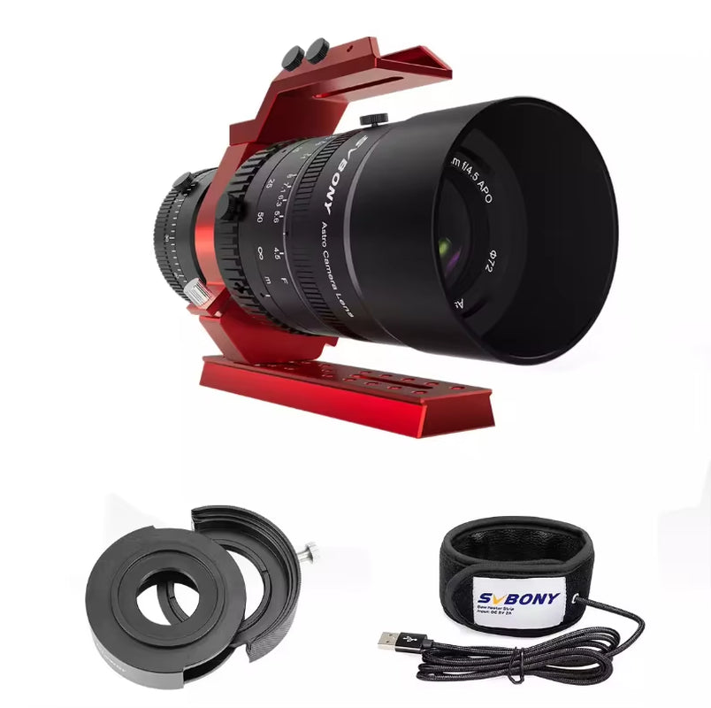SV555 New Upgrade Astrophotography Telescope APO 243Mm F/4.5 Telephoto Camera Lens for Full Frame Sky Imaging