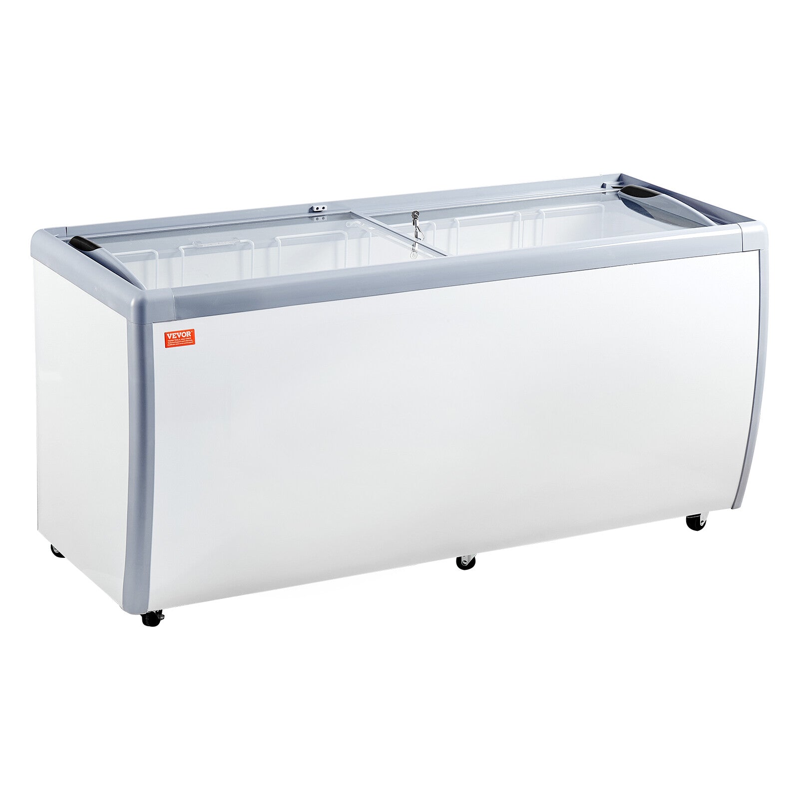 VEVOR Vetrina Gelato Commerciale 1800 X 715 X 880 Mm Vetrina per Gelato 567 L