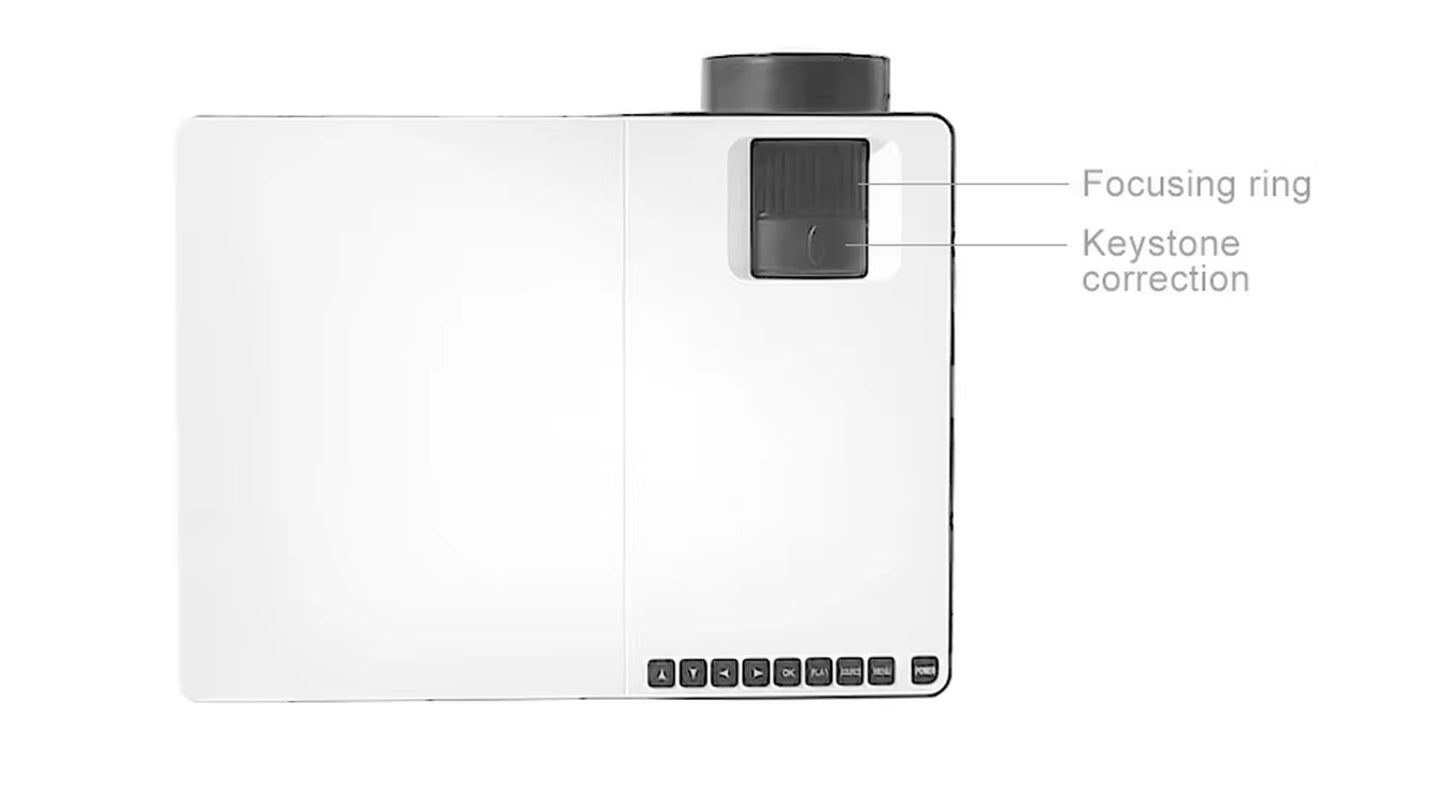 M18 Full HD 1080P Projector 4K 5500 Lumens Cinema Proyector Beamer Android Wifi Bluetooth Hdmi-Compatible VGA AV USB