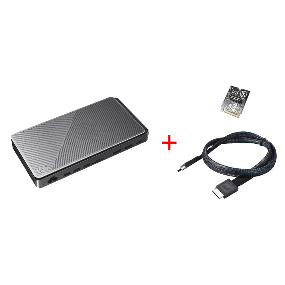 2025 Latest GPD G1 Graphics Card Expansion Dock USB 3.2 Type a SD 4.0 HDMI Compatible SD 4.0 Card Reader Displayport 1.4A