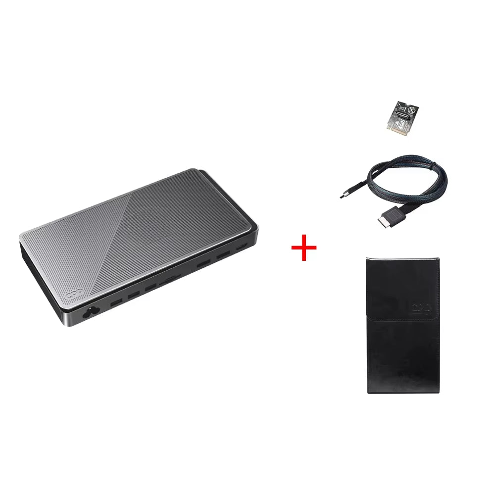 2025 Latest GPD G1 Graphics Card Expansion Dock USB 3.2 Type a SD 4.0 HDMI Compatible SD 4.0 Card Reader Displayport 1.4A